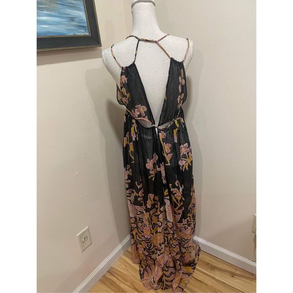 Anthropologie Cutout Maxi Dress Size L - Picture 11 of 12